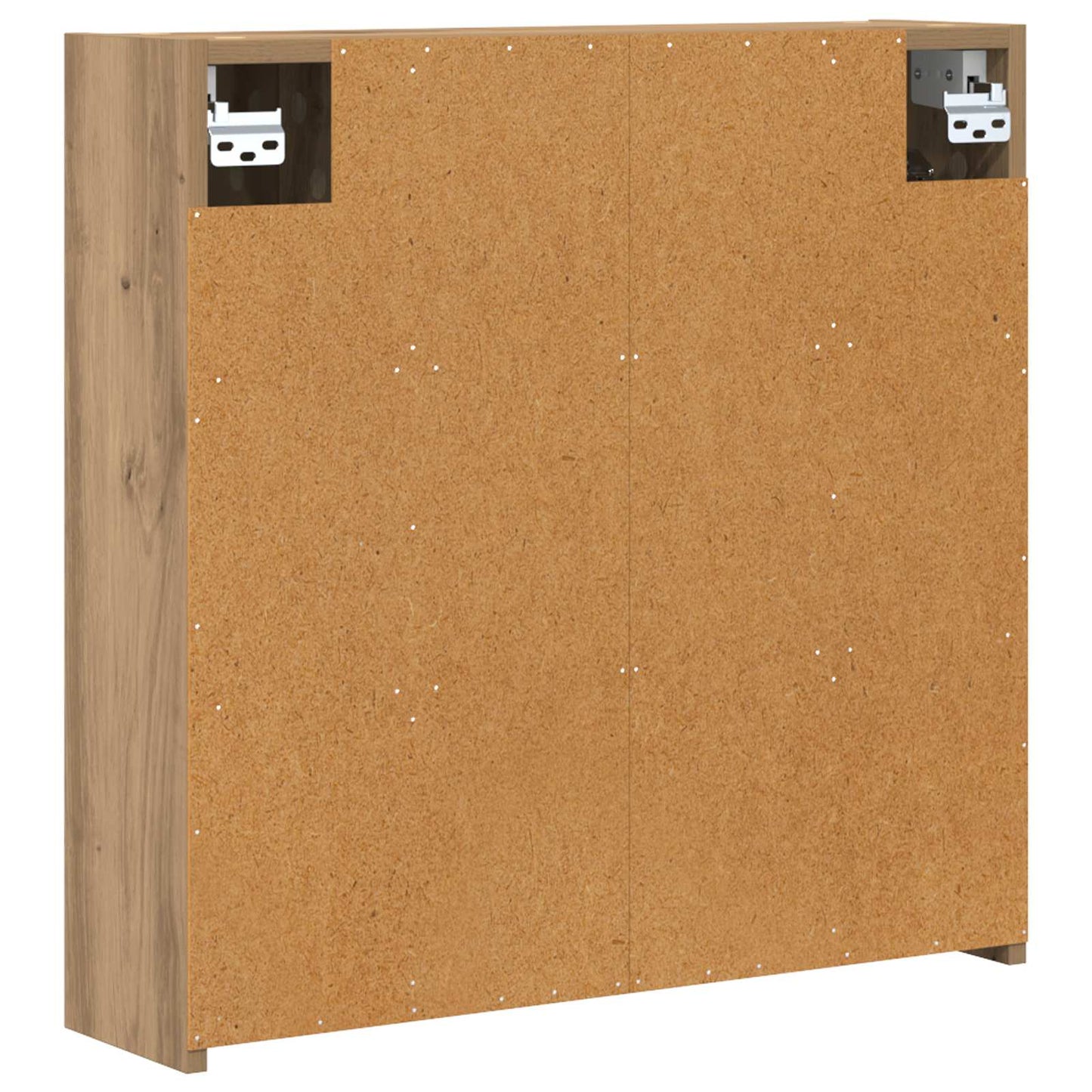 vidaXL Bathroom Mirror Cabinet Artisian Oak 63.5 x 16 x 62.5 cm