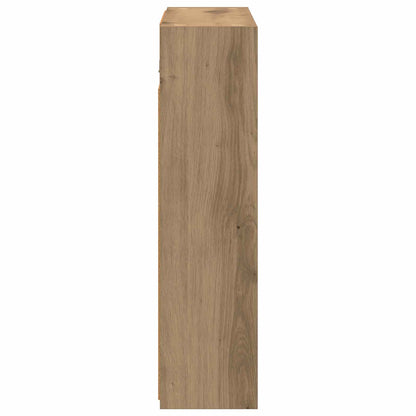vidaXL Bathroom Mirror Cabinet Artisian Oak 63.5 x 16 x 62.5 cm