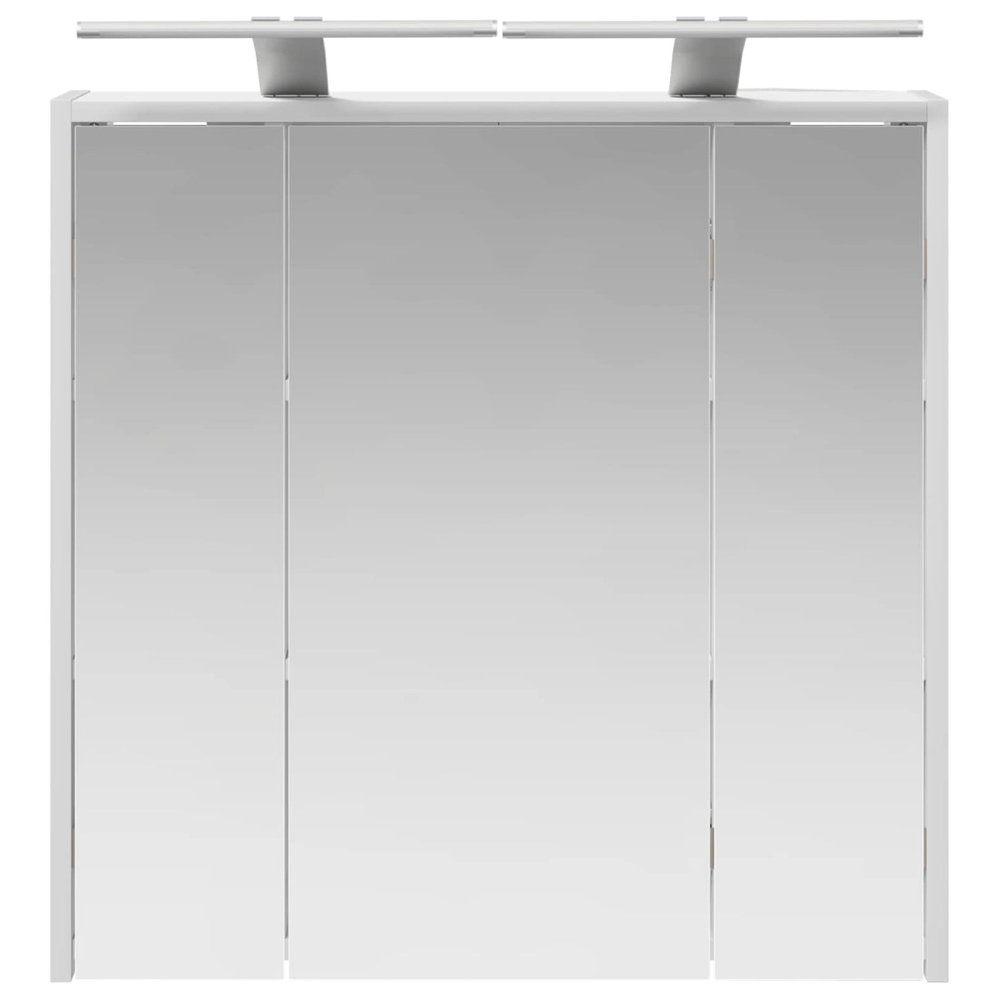 vidaXL Bathroom Mirror Cabinet White 63.5 x 16 x 62.5 cm