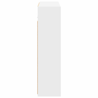 vidaXL Bathroom Mirror Cabinet White 73.5 x 16 x 62.5 cm