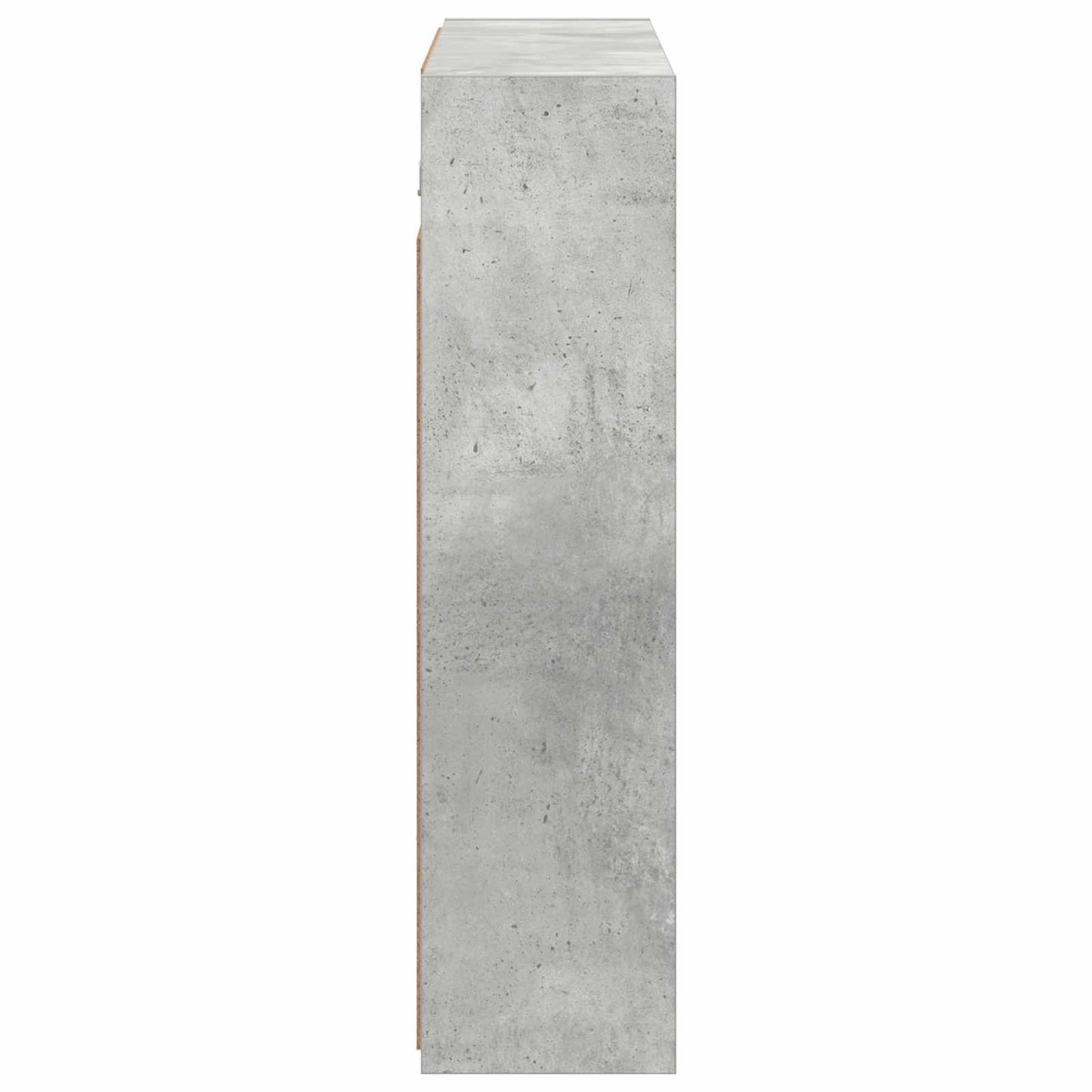 vidaXL Bathroom Mirror Cabinet Concrete Grey 73.5 x 16 x 62.5 cm