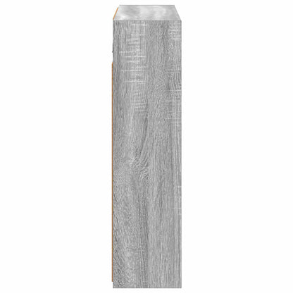 vidaXL Bathroom Mirror Cabinet Grey Sonoma 73.5 x 16 x 62.5 cm