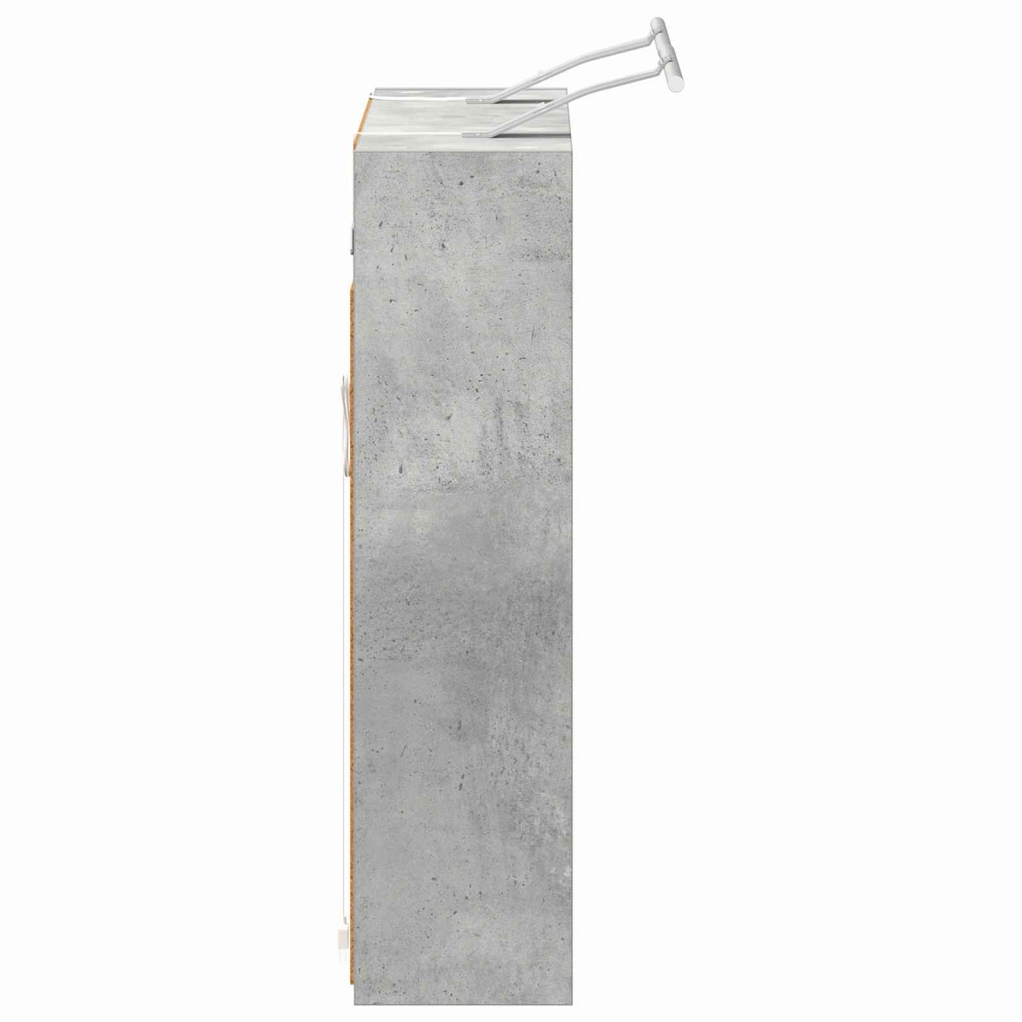 vidaXL Bathroom Mirror Cabinet Concrete Grey 73.5 x 16 x 62.5 cm