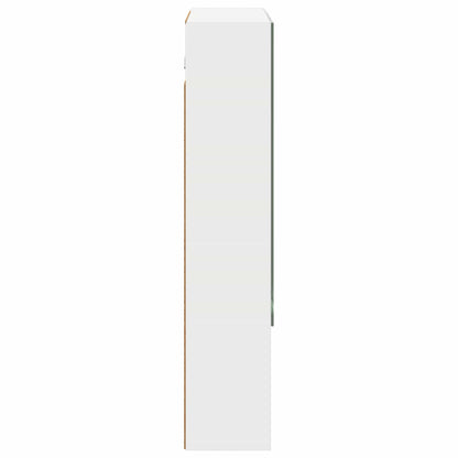 vidaXL Bathroom Mirror Cabinet White 60 x 14.5 x 70 cm Engineered wood