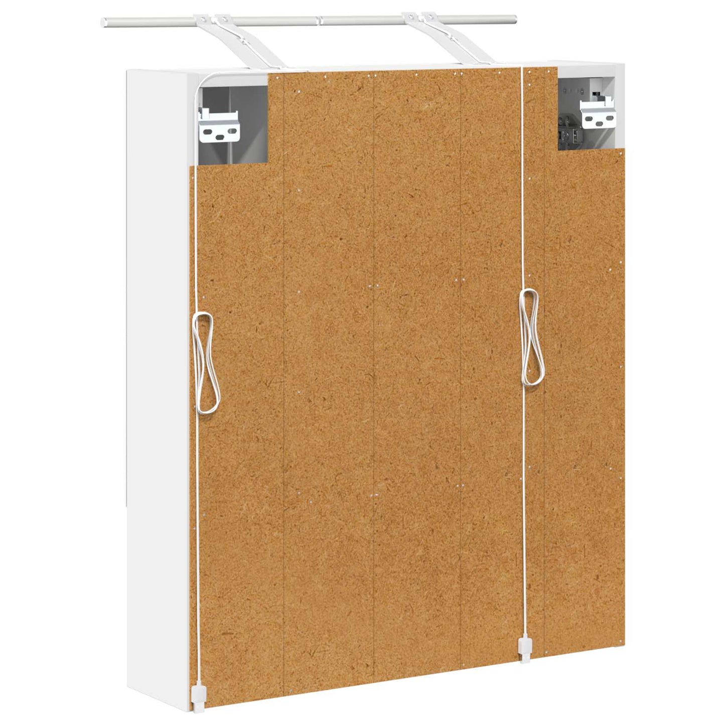 vidaXL Bathroom Mirror Cabinet White 60 x 14.5 x 70 cm Engineered wood