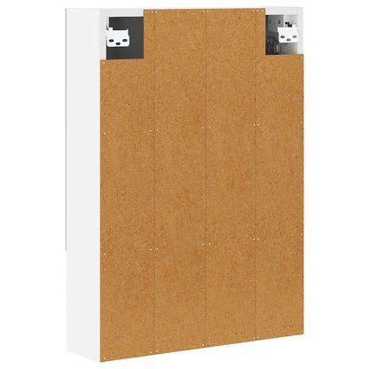vidaXL Bathroom Mirror Cabinet White 50 x 14.5 x 70 cm Engineered wood