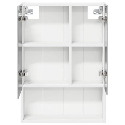 vidaXL Bathroom Mirror Cabinet White 50 x 14.5 x 70 cm Engineered wood