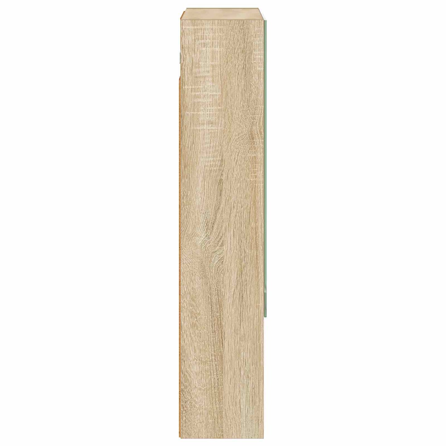 vidaXL Bathroom Mirror Cabinet Sonoma Oak 50 x 14.5 x 70 cm
