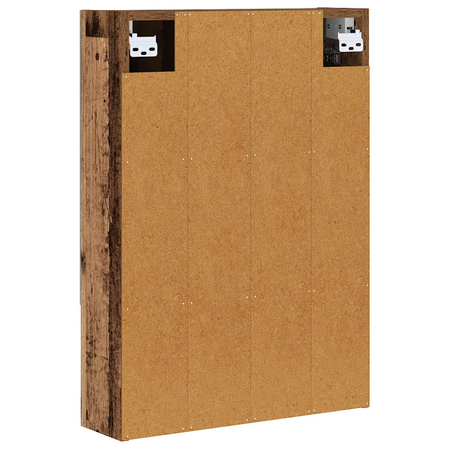vidaXL Bathroom Mirror Cabinet with Shelf Old Wood 50 x 14.5 x 70 cm