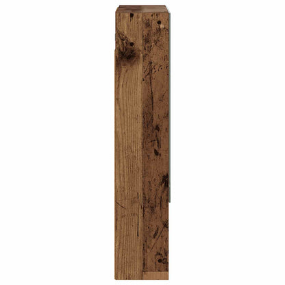 vidaXL Bathroom Mirror Cabinet with Shelf Old Wood 50 x 14.5 x 70 cm