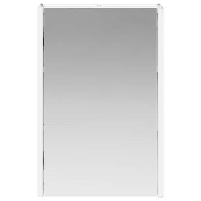 vidaXL Bathroom Mirror Cabinet White 33 x 11.5 x 50 cm Engineered wood