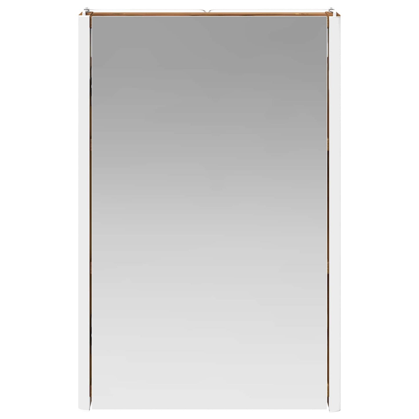 vidaXL Bathroom Mirror Cabinet Old Wood 33 x 11.5 x 50 cm