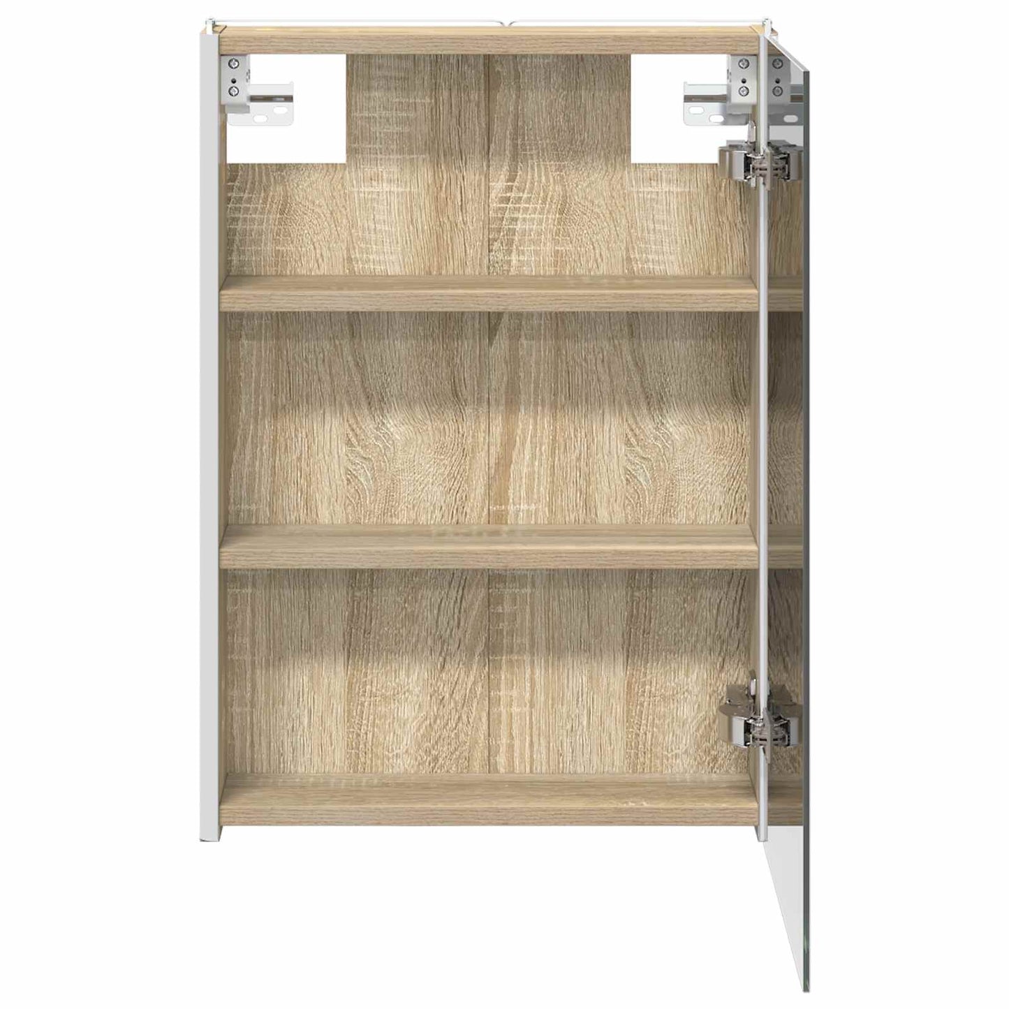 vidaXL Bathroom Mirror Cabinet Sonoma Oak 43 x 11.5 x 60.5 cm
