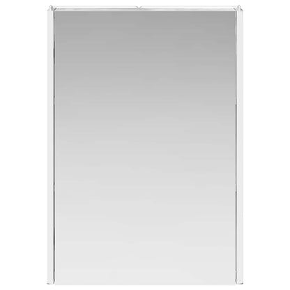 vidaXL Bathroom Mirror Cabinet Concrete Grey 43 x 11.5 x 60.5 cm