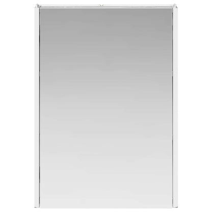 vidaXL Bathroom Mirror Cabinet Grey Sonoma 43 x 11.5 x 60.5 cm