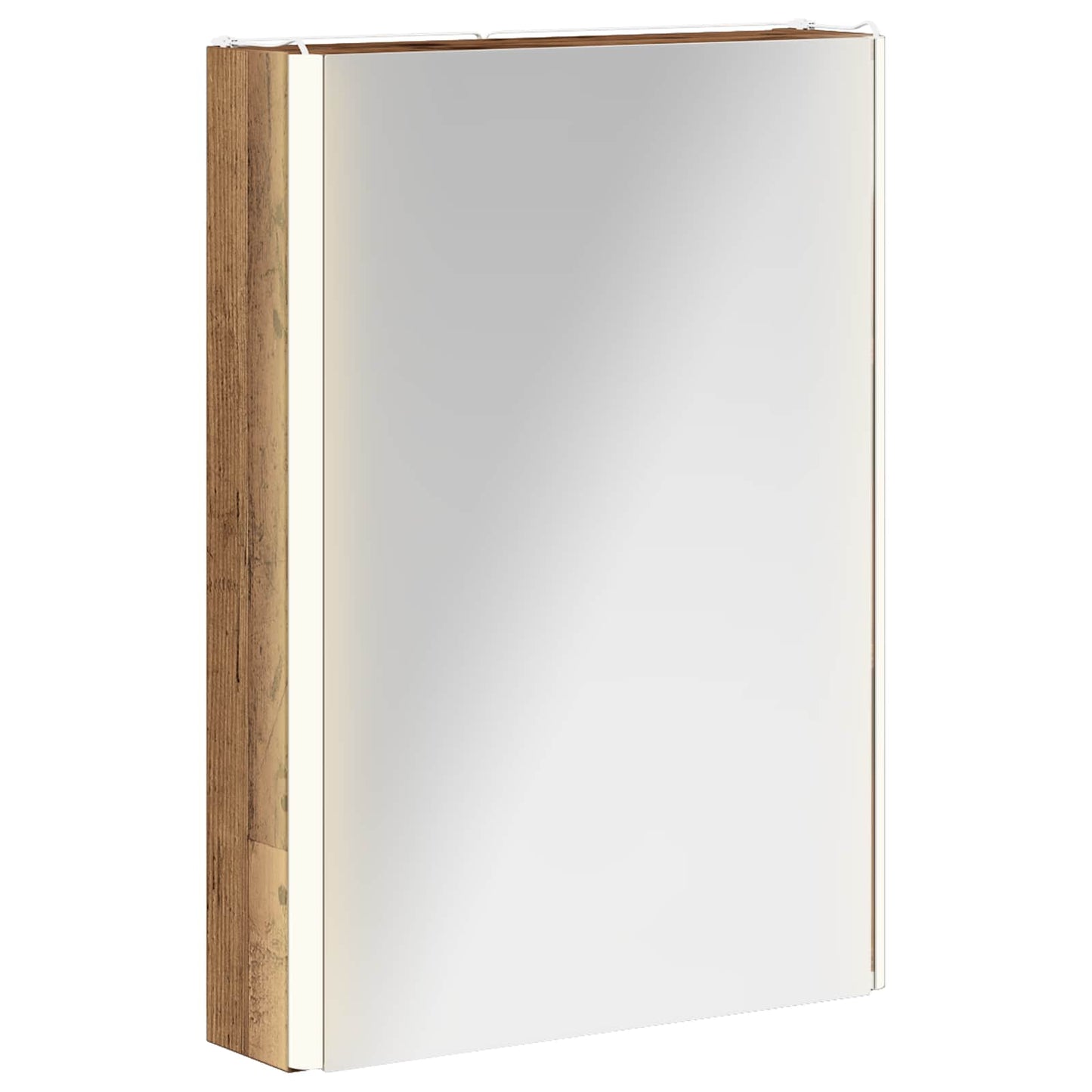 vidaXL Bathroom Mirror Cabinet Old Wood 43 x 11.5 x 60.5 cm