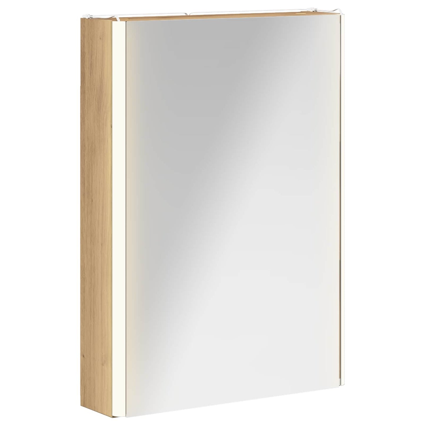vidaXL Bathroom Mirror Cabinet Artisian Oak 43 x 11.5 x 60.5 cm