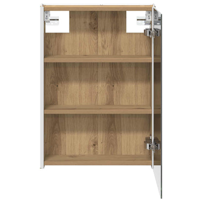 vidaXL Bathroom Mirror Cabinet Artisian Oak 43 x 11.5 x 60.5 cm
