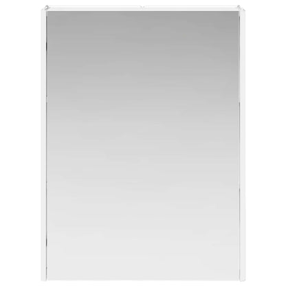 vidaXL Bathroom Mirror Cabinet White 53.5 x 15.5 x 70 cm