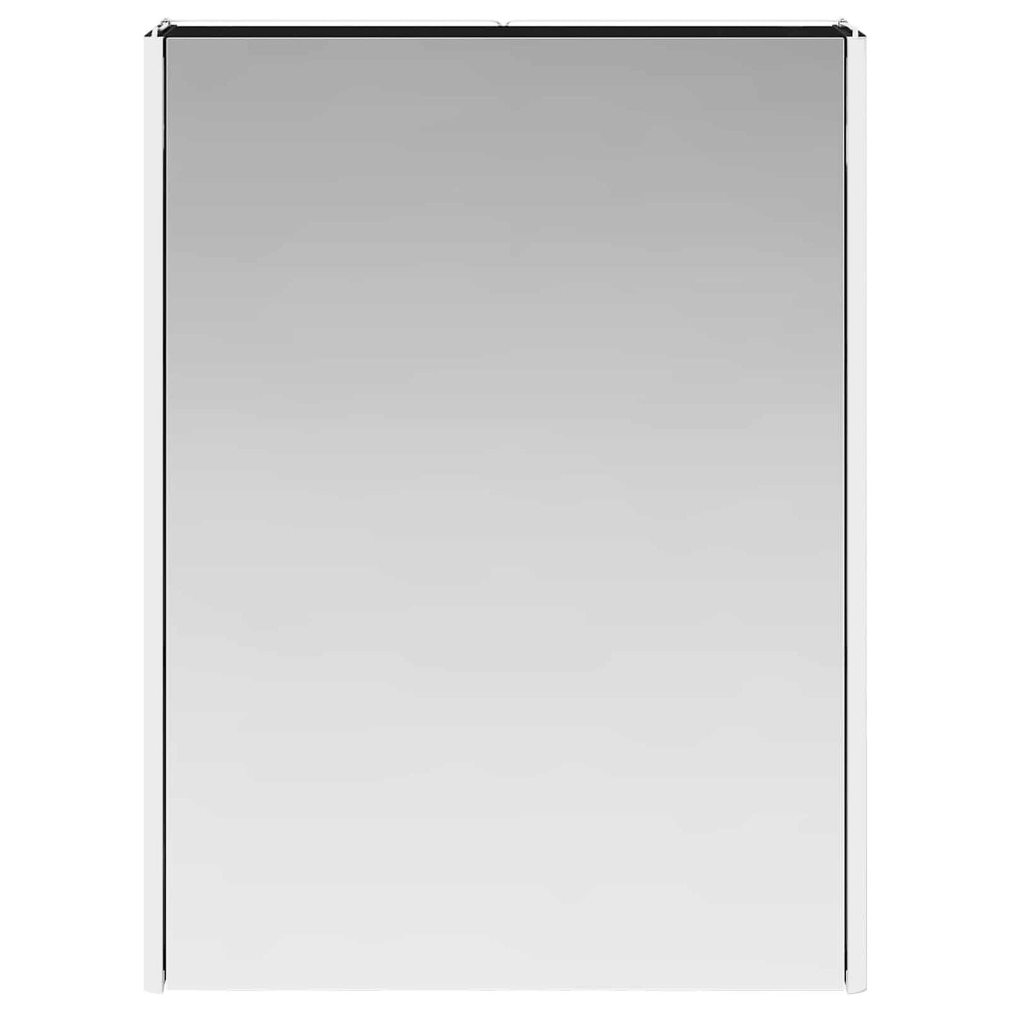 vidaXL Bathroom Mirror Cabinet Black Oak 53.5 x 15.5 x 70 cm