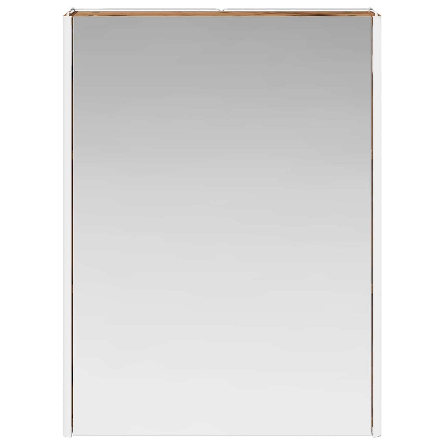 vidaXL Bathroom Mirror Cabinet Old Wood 53.5 x 15.5 x 70 cm