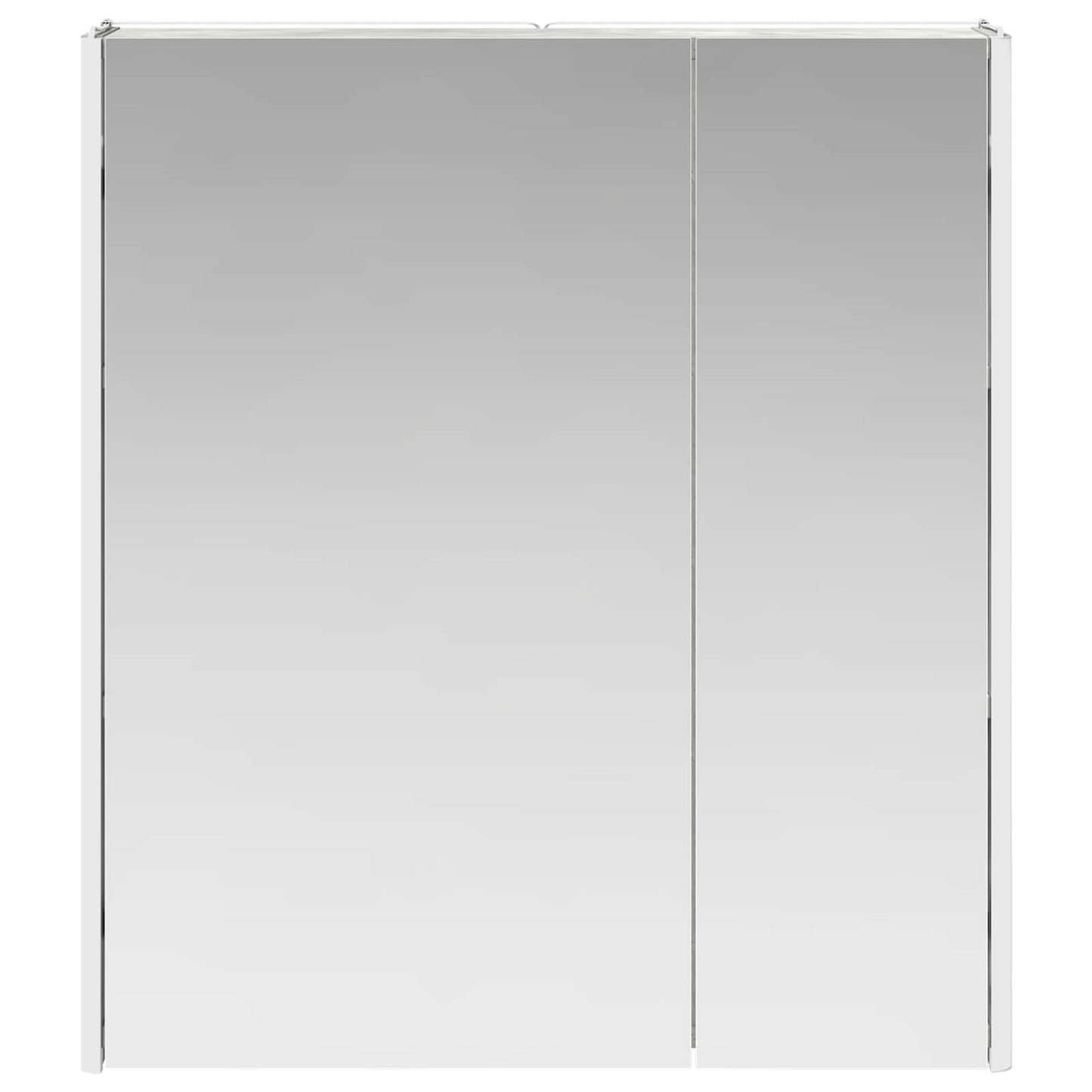 vidaXL Bathroom Mirror Cabinet Concrete Grey 63.5 x 15.5 x 70 cm