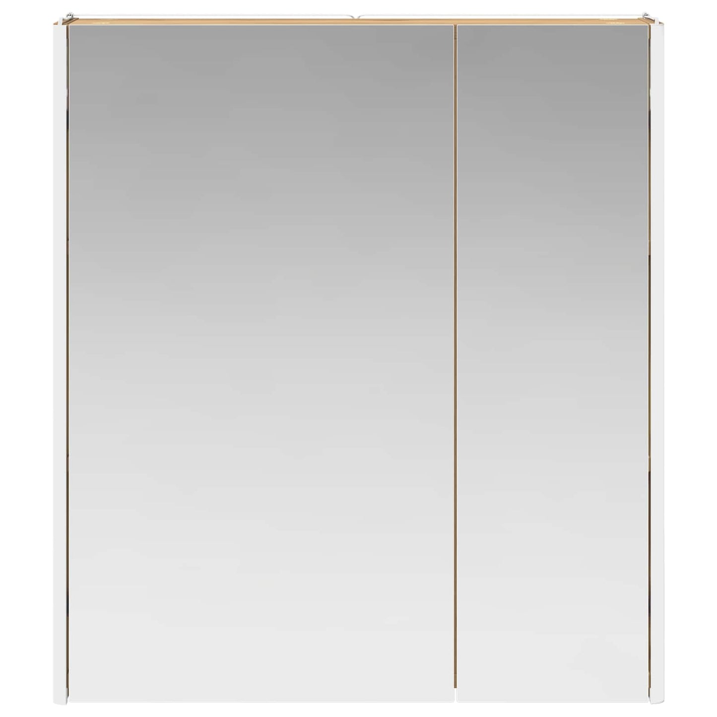 vidaXL Bathroom Mirror Cabinet Artisian Oak 63.5 x 15.5 x 70 cm