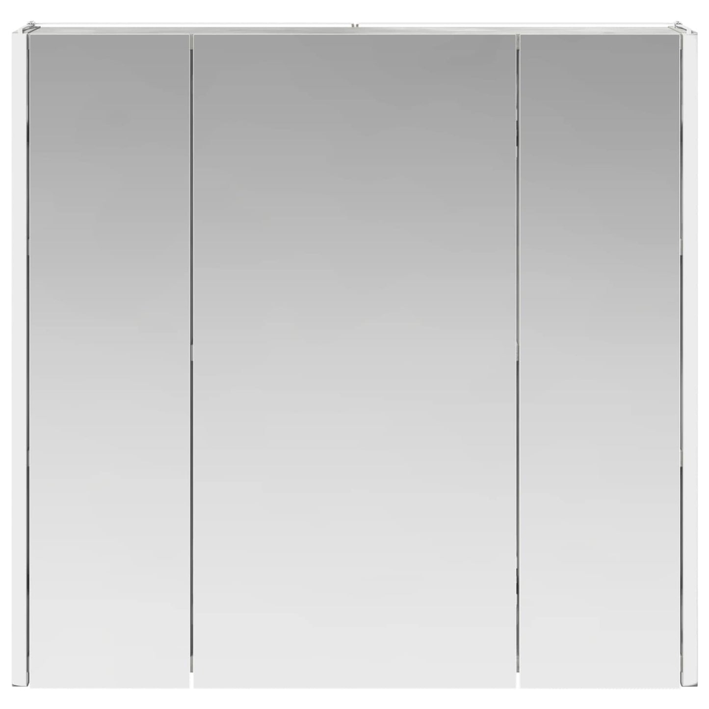 vidaXL Bathroom Mirror Cabinet Concrete Grey 63.5 x 15.5 x 60.5 cm
