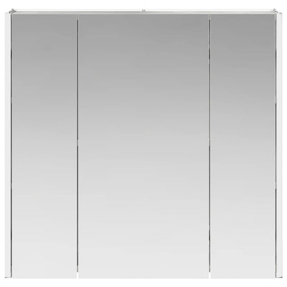 vidaXL Bathroom Mirror Cabinet Concrete Grey 63.5 x 15.5 x 60.5 cm