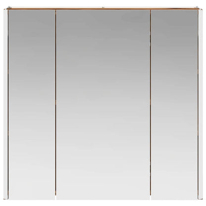 vidaXL Bathroom Mirror Cabinet Old Wood 63.5 x 15.5 x 60.5 cm