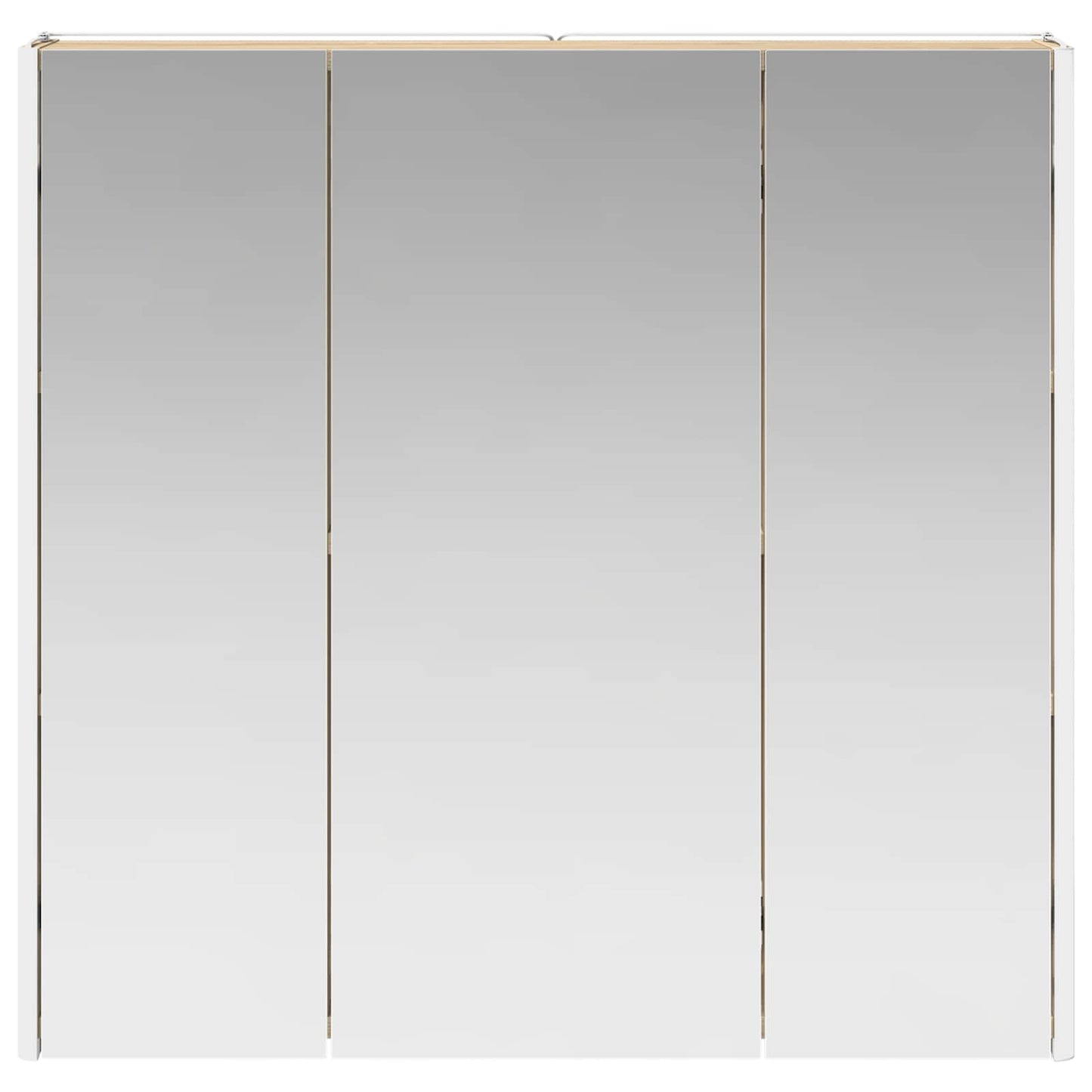 vidaXL Bathroom Mirror Cabinet Sonoma Oak 73.5 x 15.5 x 70 cm