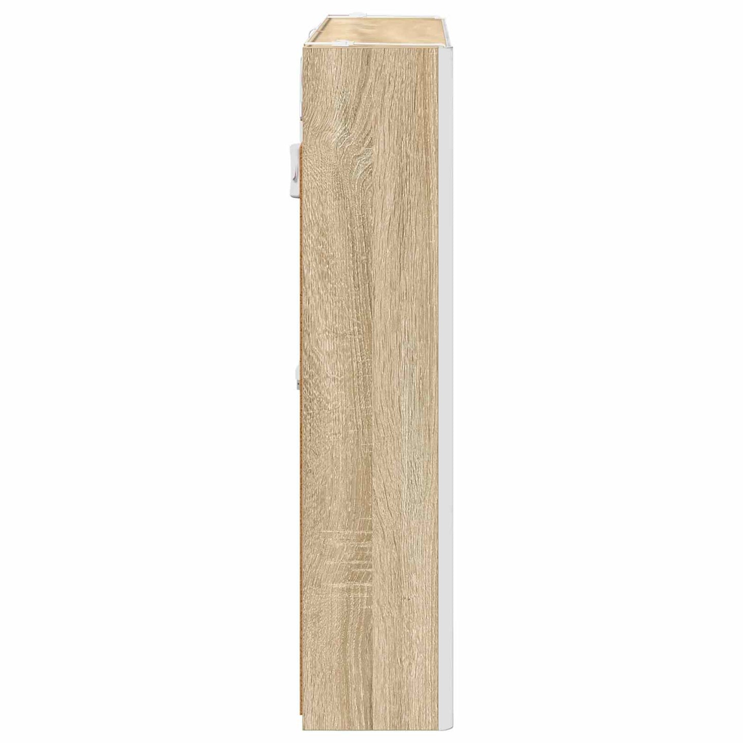 vidaXL Bathroom Mirror Cabinet Sonoma Oak 73.5 x 15.5 x 70 cm