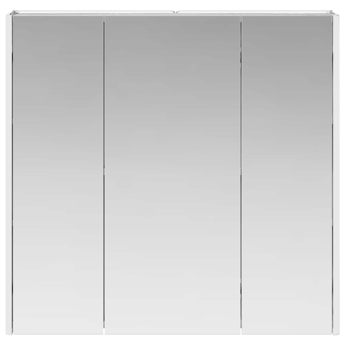 vidaXL Bathroom Mirror Cabinet Grey Sonoma 73.5 x 15.5 x 70 cm