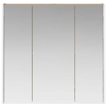 vidaXL Bathroom Mirror Cabinet Artisian Oak 73.5 x 15.5 x 70 cm
