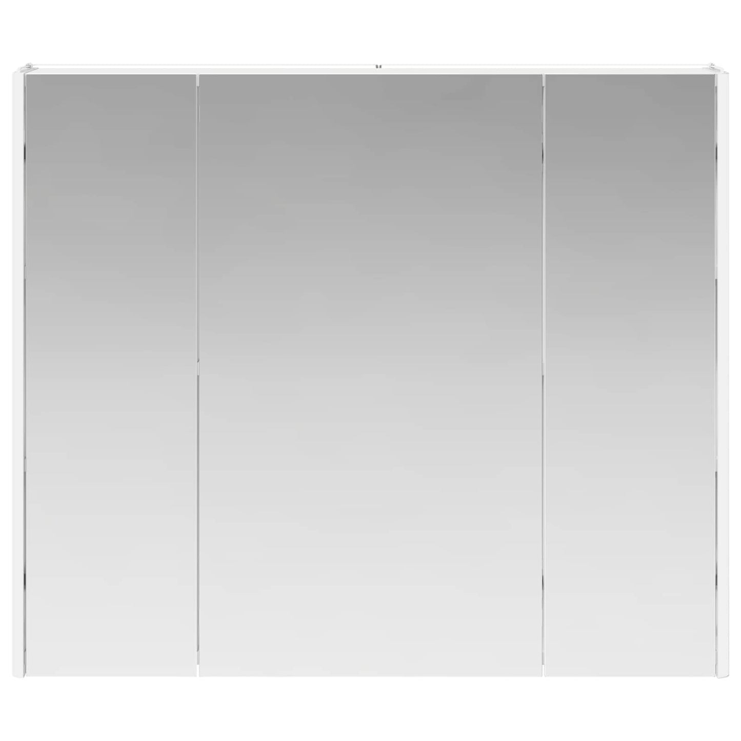 vidaXL Bathroom Mirror Cabinet White 83.5 x 15.5 x 70 cm