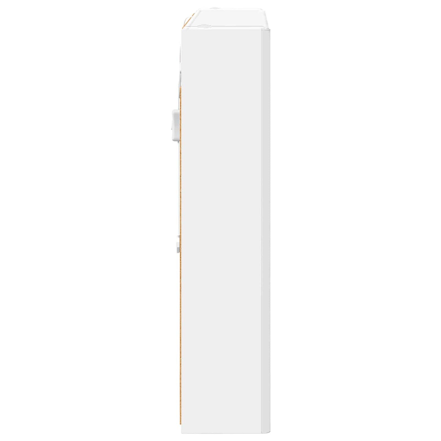 vidaXL Bathroom Mirror Cabinet White 83.5 x 15.5 x 70 cm