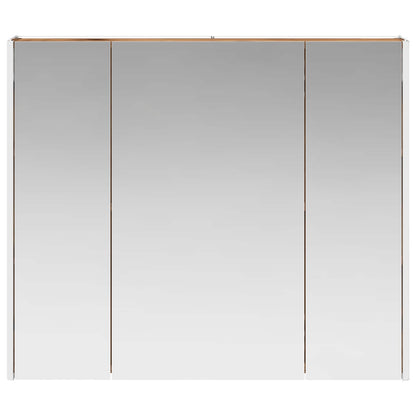 vidaXL Bathroom Mirror Cabinet Old Wood 83.5 x 15.5 x 70 cm