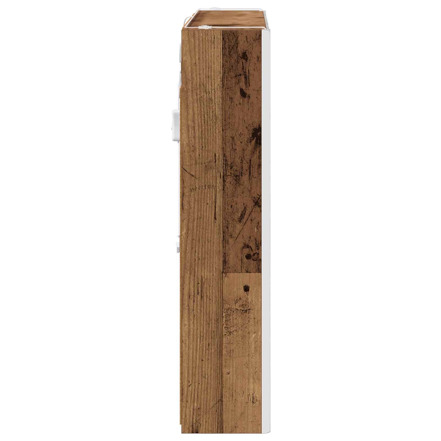 vidaXL Bathroom Mirror Cabinet Old Wood 83.5 x 15.5 x 70 cm