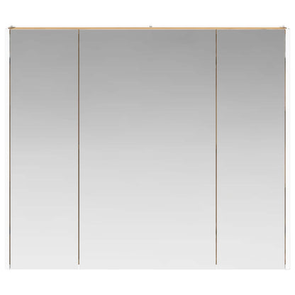 vidaXL Bathroom Mirror Cabinet Artisian Oak 83.5 x 15.5 x 70 cm