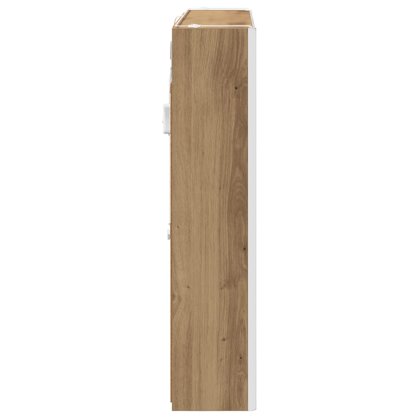 vidaXL Bathroom Mirror Cabinet Artisian Oak 83.5 x 15.5 x 70 cm