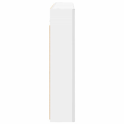 vidaXL Bathroom Mirror Cabinet White 103.5 x 15.5 x 70 cm