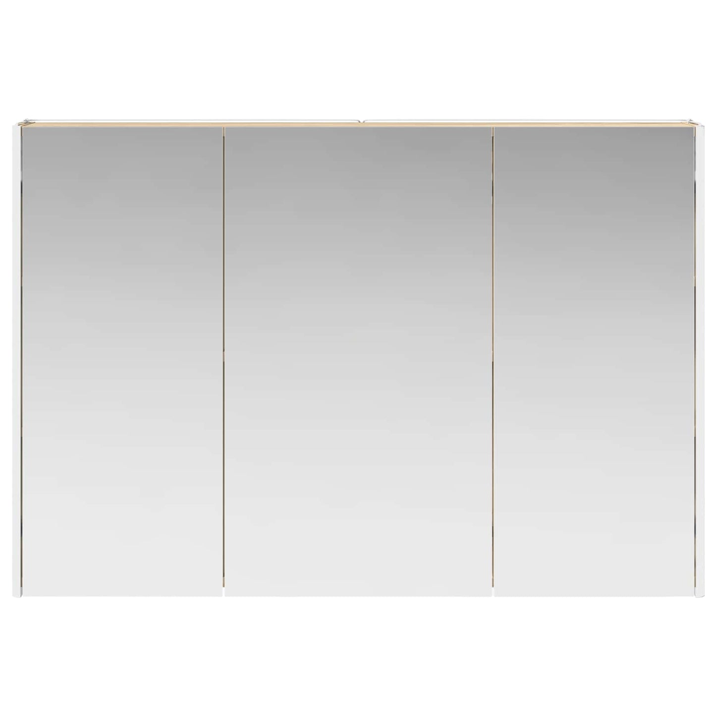 vidaXL Bathroom Mirror Cabinet Sonoma Oak 103.5 x 15.5 x 70 cm
