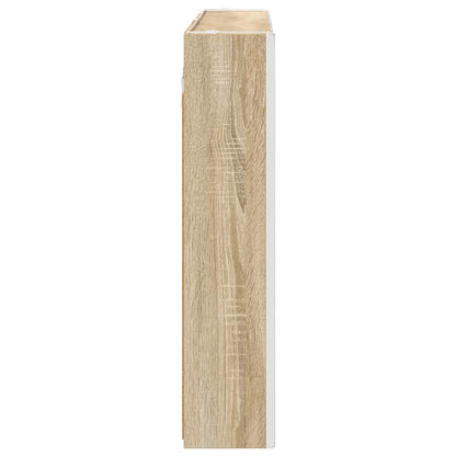 vidaXL Bathroom Mirror Cabinet Sonoma Oak 103.5 x 15.5 x 70 cm