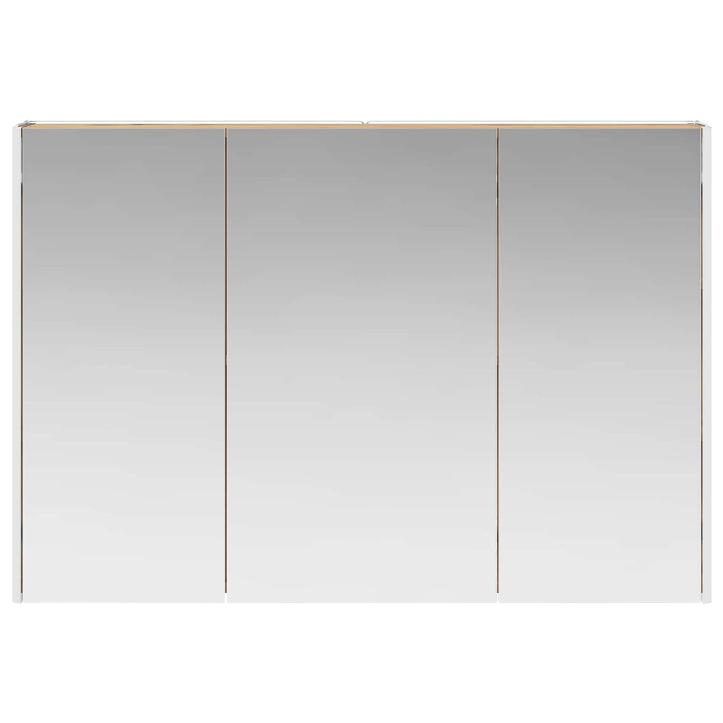 vidaXL Bathroom Mirror Cabinet Artisian Oak 103.5 x 15.5 x 70 cm