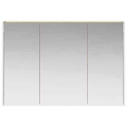 vidaXL Bathroom Mirror Cabinet Artisian Oak 103.5 x 15.5 x 70 cm
