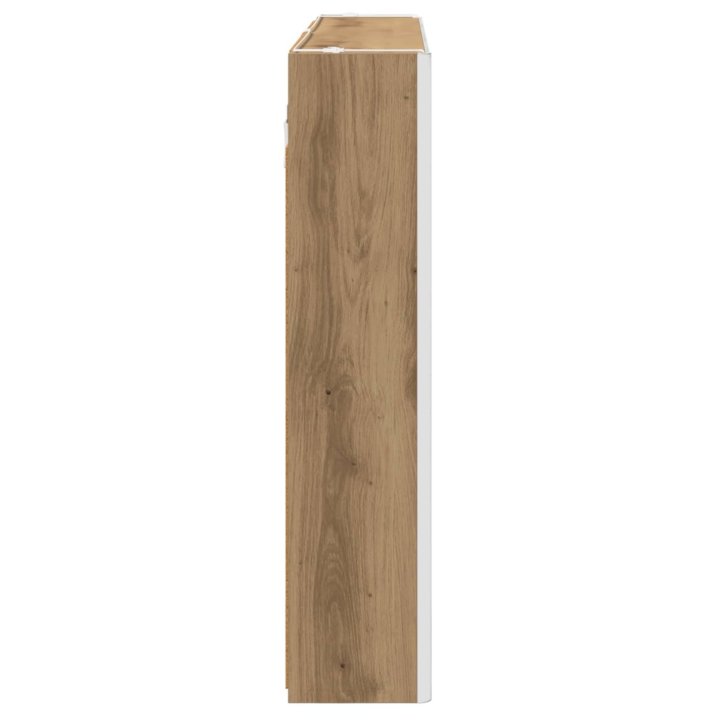 vidaXL Bathroom Mirror Cabinet Artisian Oak 103.5 x 15.5 x 70 cm