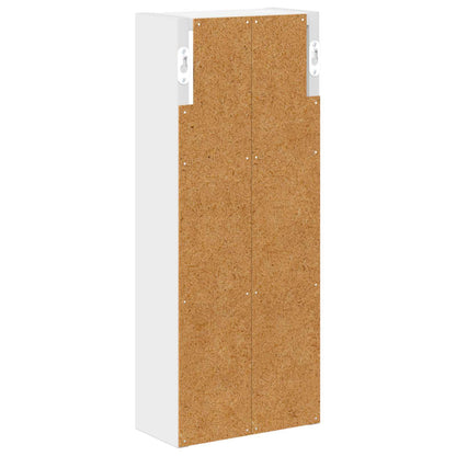 vidaXL Bathroom Wall Cabinet White 20 x 10 x 50 cm Engineered wood