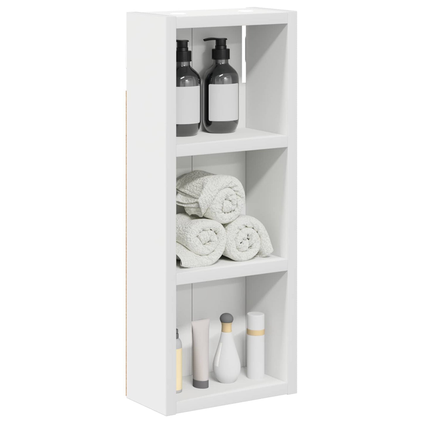 vidaXL Bathroom Wall Cabinet White 20 x 10 x 50 cm Engineered wood