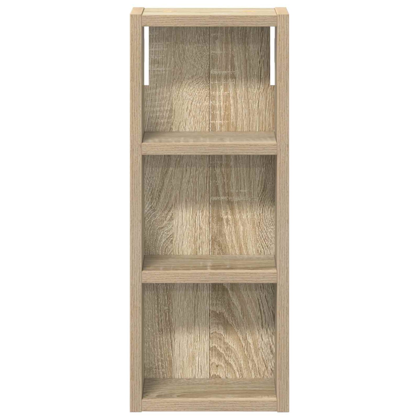 vidaXL Bathroom Wall Cabinet with Shelf Sonoma Oak 20 x 10 x 50 cm