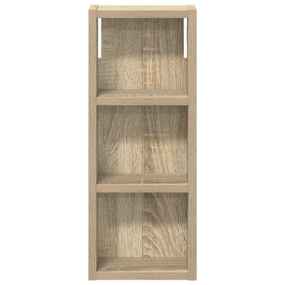 vidaXL Bathroom Wall Cabinet with Shelf Sonoma Oak 20 x 10 x 50 cm
